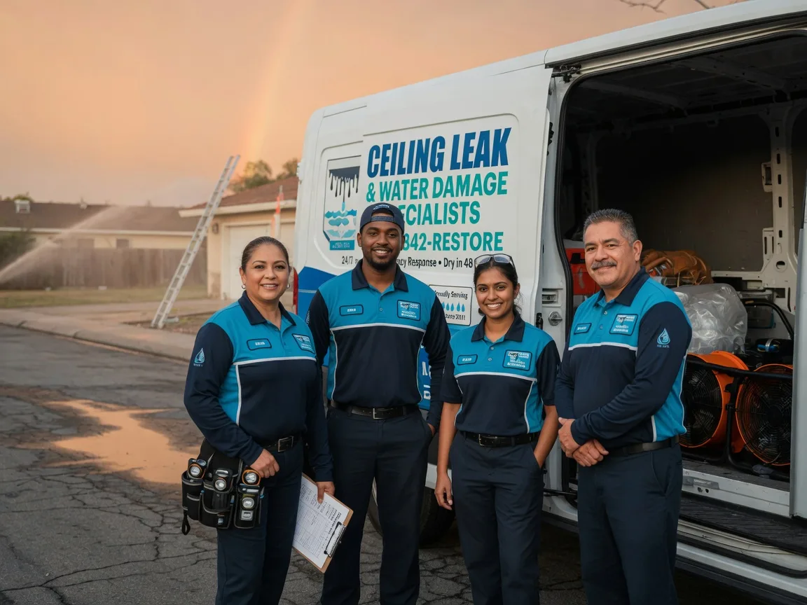 Ceiling Leak Cleanup company in Willow Spring, NC